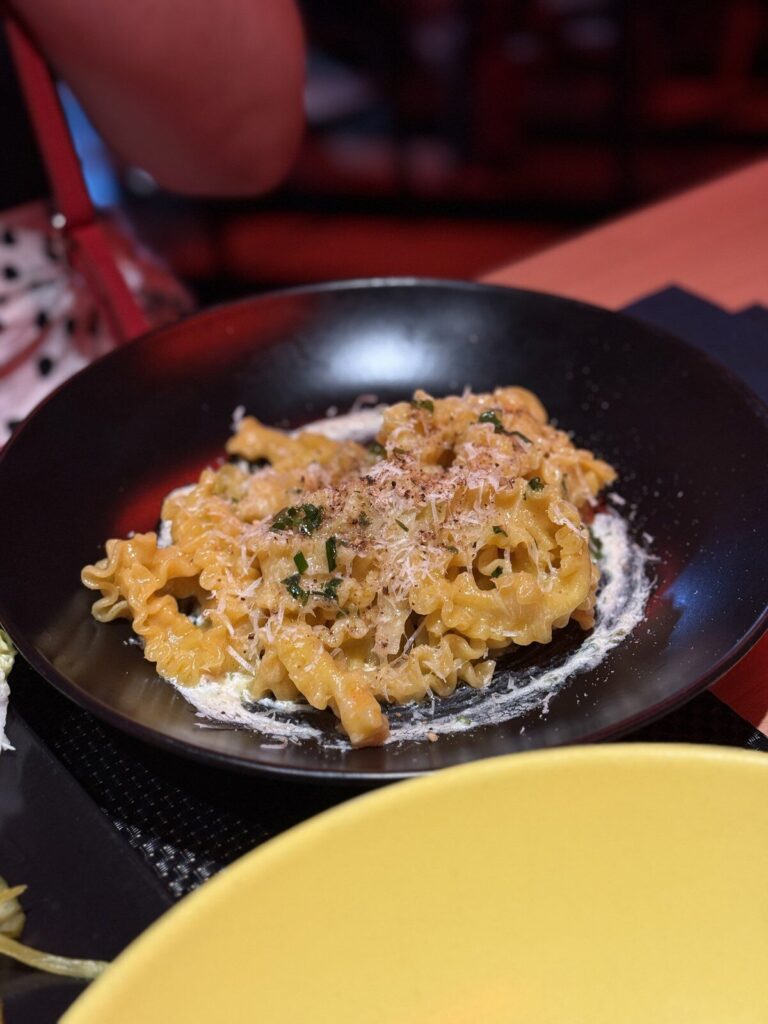 Pasta at Razzle Dazzle on Resilient Lady