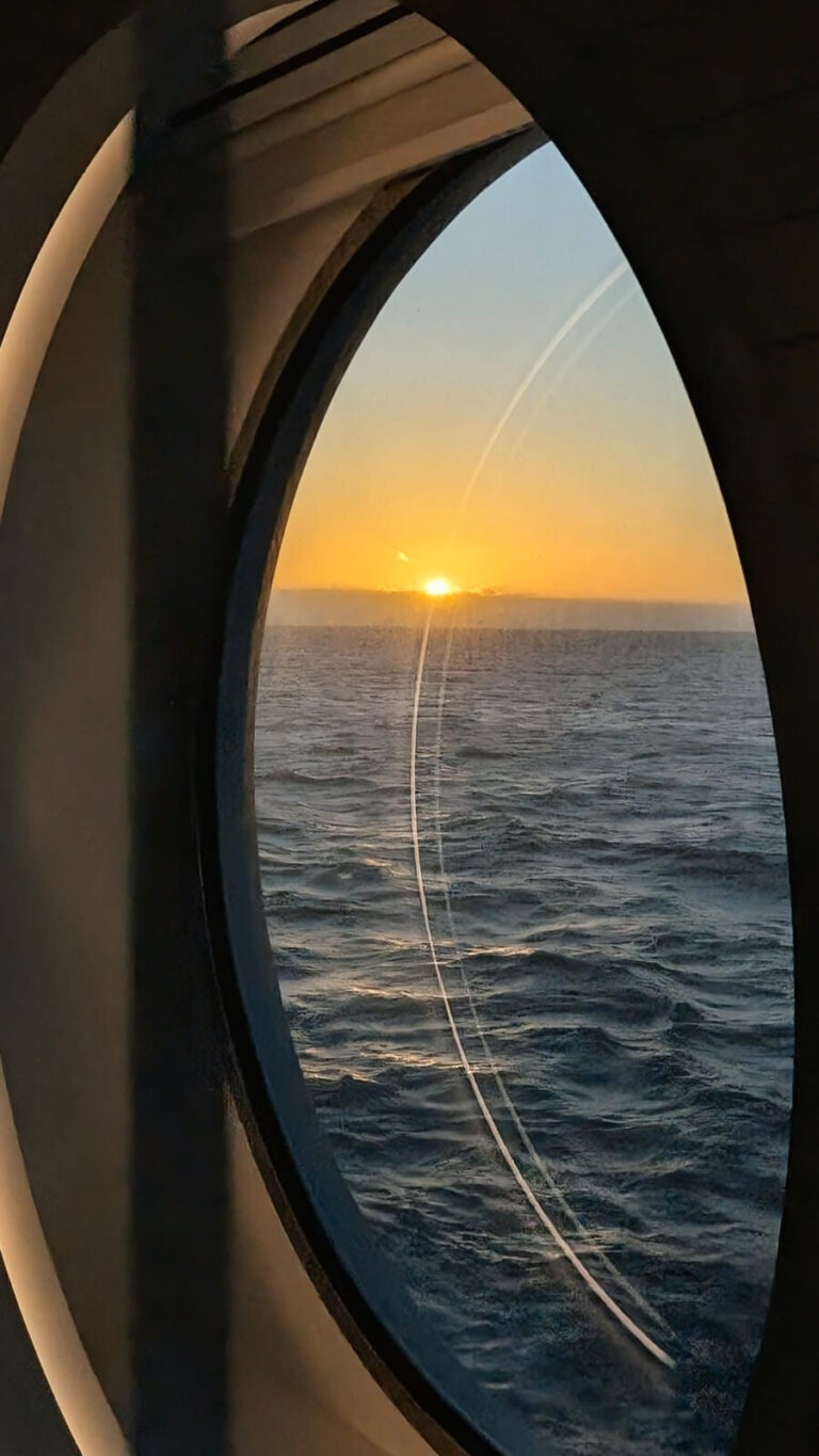 Sunset from The Test Kitchen on Resilient Lady