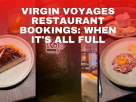 Virgin Voyages restaurant bookings when everything is full