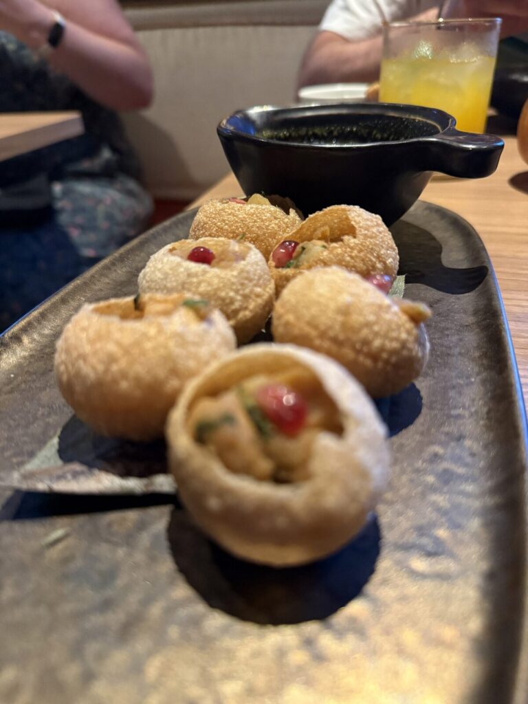 Small bites at Ariya on Valiant Lady