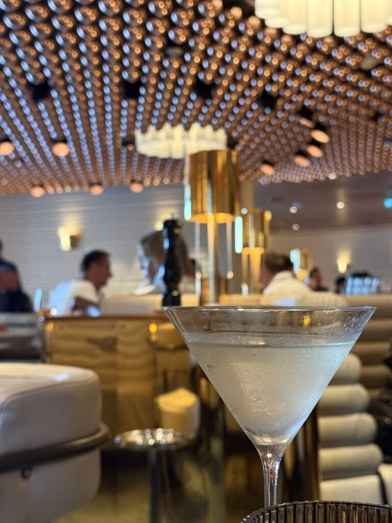 Dinner at The Wake on Valiant Lady