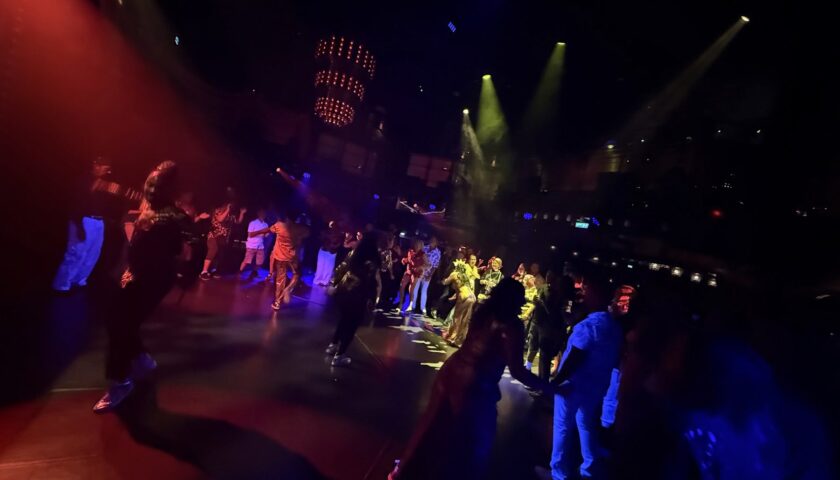 The dance floor at We Fancy in The Manor on Valiant Lady